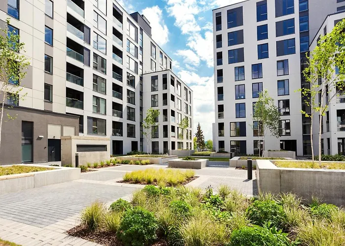 アパート Brand New Smart House Center ヴィリニュス